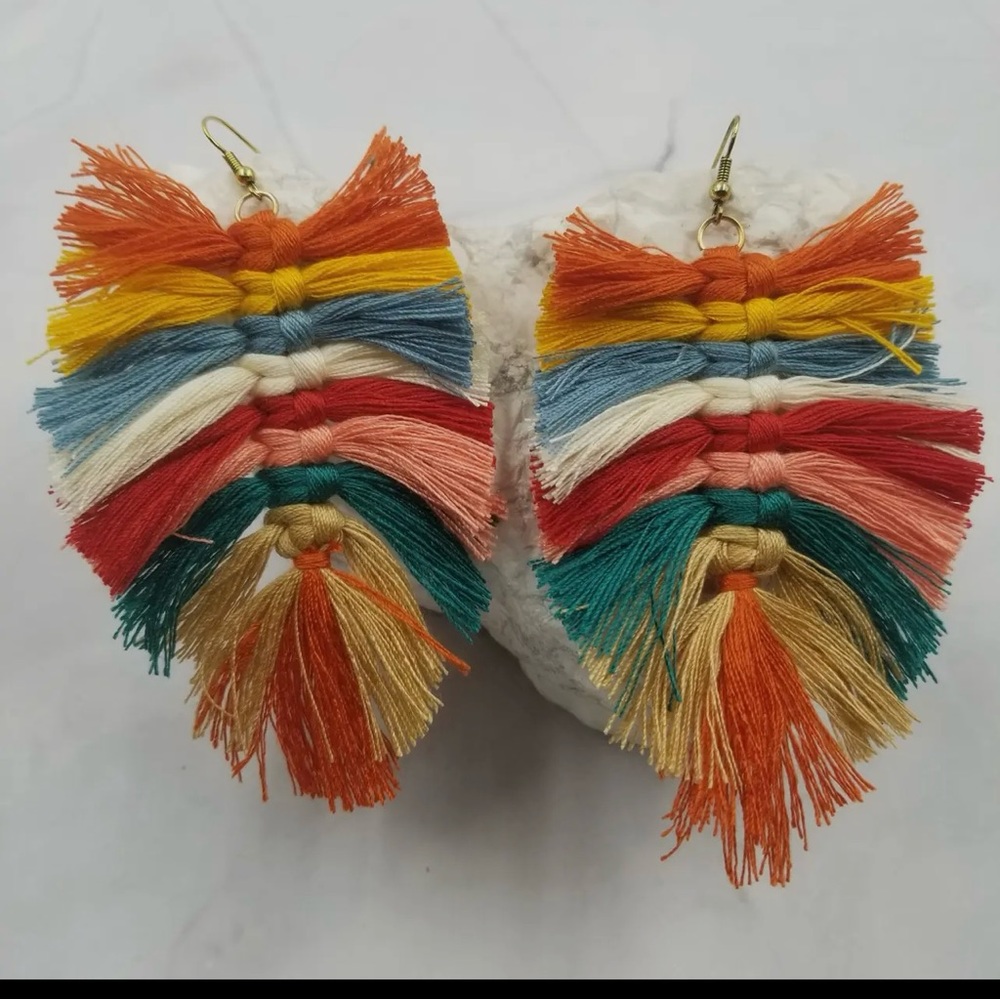Boho Multi-color Earrings